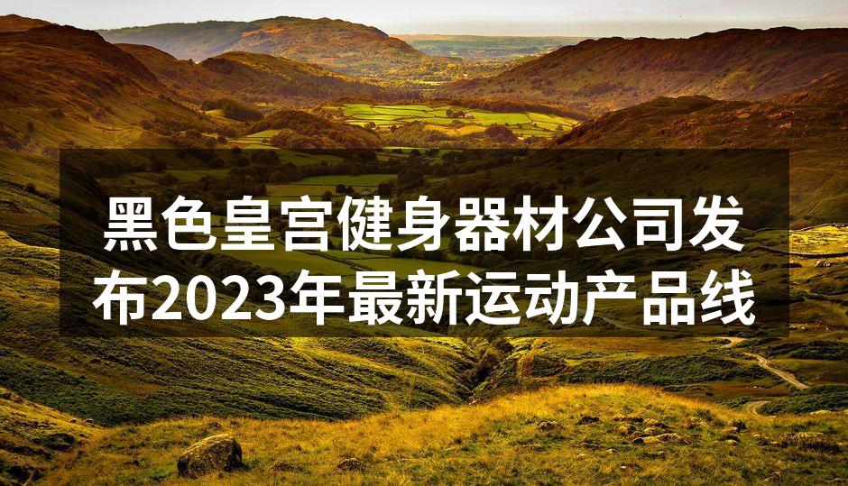 黑色皇宫新款跑步机展示